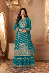 Blooming Georgette fabric SHARARA EASR00032